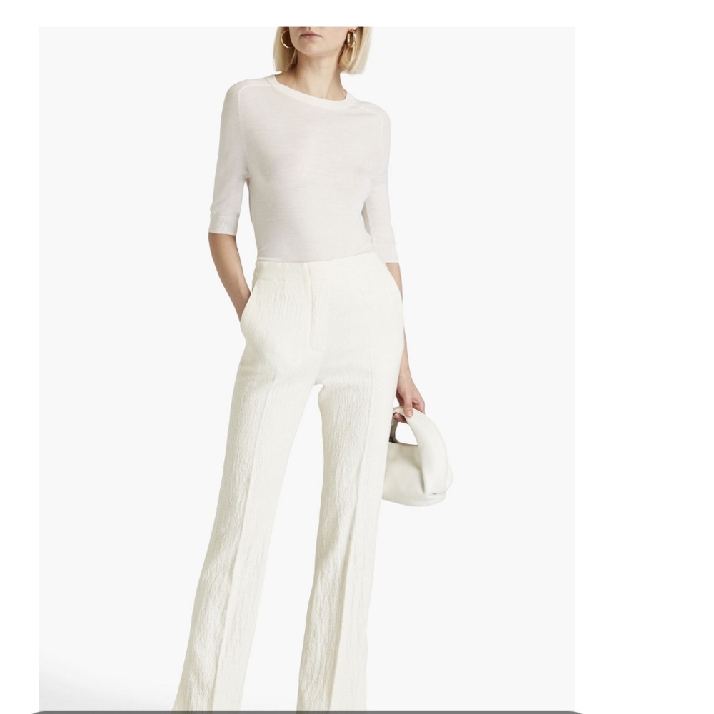 EUROPEAN Day Birger et mikkelsen Cream Women's Trousers | size 34